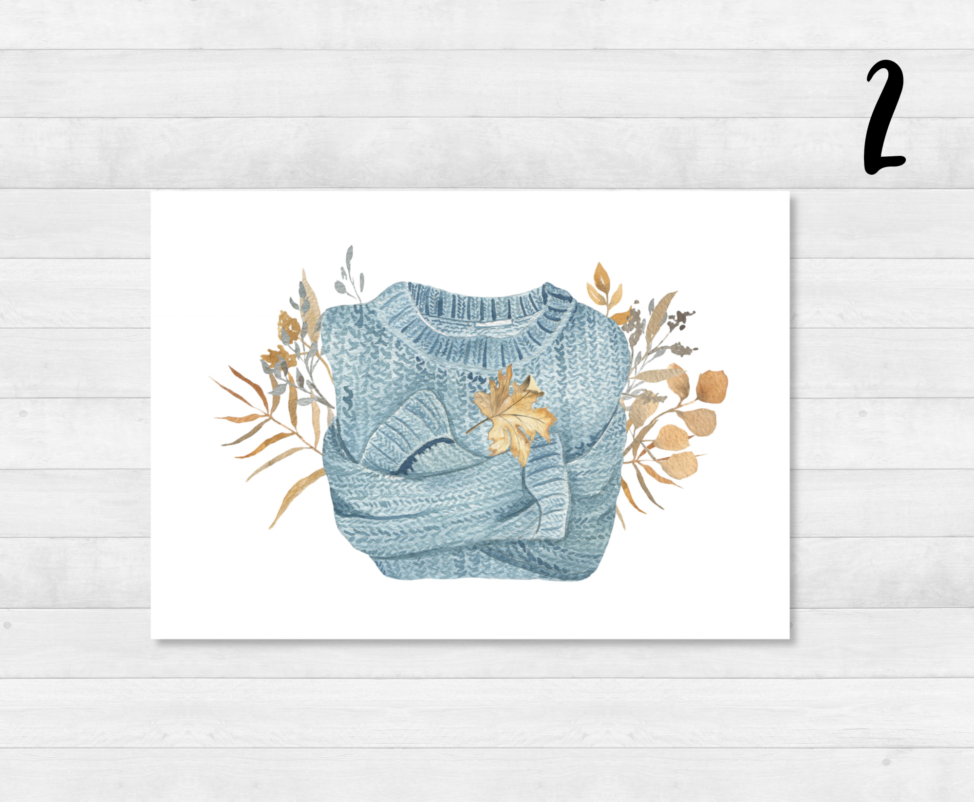 Herbst Postkarten Set - DIN A6